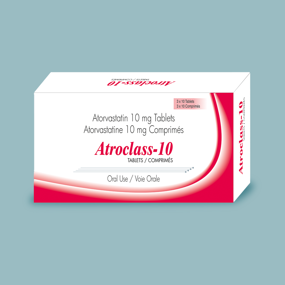 Atroclass-10 Tablet box